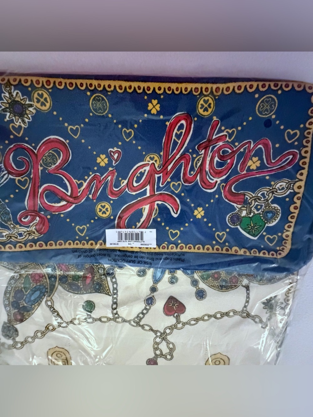 Brighton Gem Glittering Love Tote - Picture 3 of 4